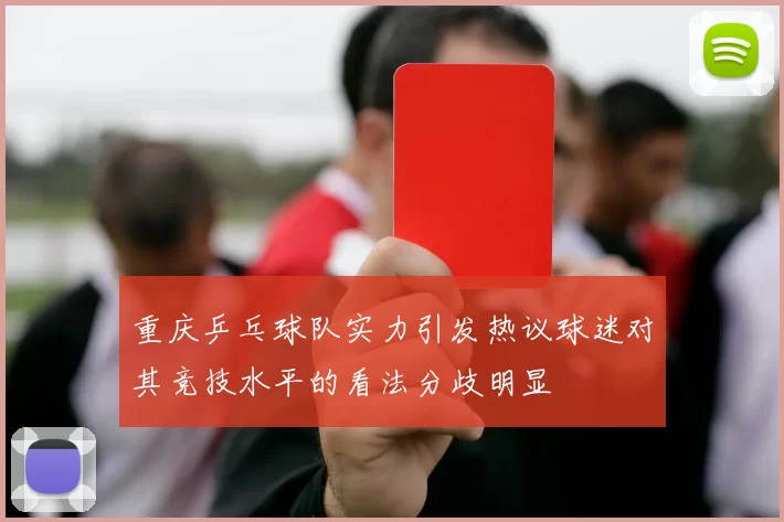 重庆乒乓球队实力引发热议球迷对其竞技水平的看法分歧明显